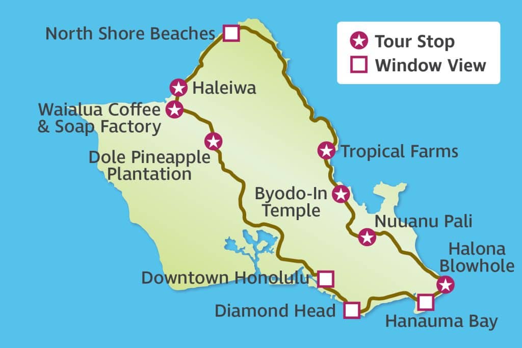 oahu ultimate grand circle island tour