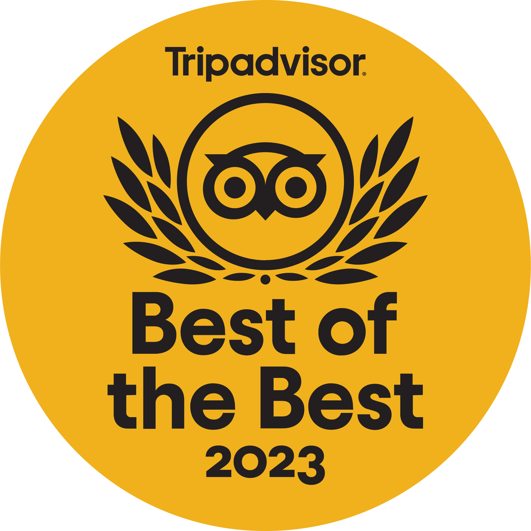 TripAdvisor Best of the Best 2023
